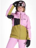 Thumbnail Picture, Seen ski jacket women Orchid Green Moss Black green, pink 