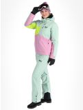 Thumbnail Picture, Seen ski jacket women Silt Green Acid Lime Orchid green, pink 