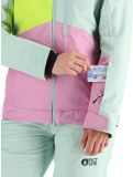 Thumbnail Picture, Seen ski jacket women Silt Green Acid Lime Orchid green, pink 