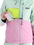 Thumbnail Picture, Seen ski jacket women Silt Green Acid Lime Orchid green, pink 