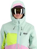 Thumbnail Picture, Seen ski jacket women Silt Green Acid Lime Orchid green, pink 