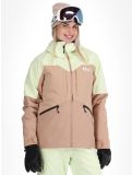 Thumbnail Picture, Sitkah ski jacket women Lime Cream Roebuck brown, green 