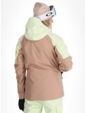 Thumbnail Picture, Sitkah ski jacket women Lime Cream Roebuck brown, green 