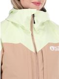 Thumbnail Picture, Sitkah ski jacket women Lime Cream Roebuck brown, green 