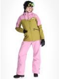 Thumbnail Picture, Sitkah ski jacket women Orchid Green Moss green, pink 