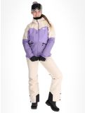 Thumbnail Picture, Sitkah ski jacket women Vanilla Paisley Purple beige, purple 