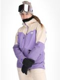 Thumbnail Picture, Sitkah ski jacket women Vanilla Paisley Purple beige, purple 