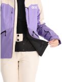 Thumbnail Picture, Sitkah ski jacket women Vanilla Paisley Purple beige, purple 