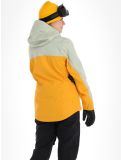 Thumbnail Picture, Sylva 3L hardshell ski jacket women Autumn Blaze green, yellow 