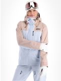 Thumbnail Picture, Sylva 3L hardshell ski jacket women Ice Melt blue, pink 