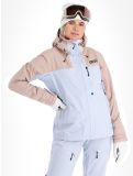 Thumbnail Picture, Sylva 3L hardshell ski jacket women Ice Melt blue, pink 