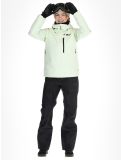 Thumbnail Picture, Sylva 3L hardshell ski jacket women Lime Cream green 