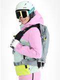 Thumbnail Picture, Sylva 3L hardshell ski jacket women Orchid Silt Green Acid Lime green, grey, pink 