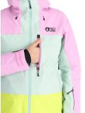 Thumbnail Picture, Sylva 3L hardshell ski jacket women Orchid Silt Green Acid Lime green, grey, pink 