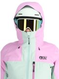 Thumbnail Picture, Sylva 3L hardshell ski jacket women Orchid Silt Green Acid Lime green, grey, pink 