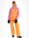 Thumbnail Picture, Sylva 3L hardshell ski jacket women Tangerine orange, pink 