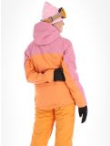 Thumbnail Picture, Sylva 3L hardshell ski jacket women Tangerine orange, pink 