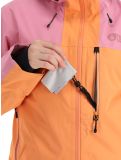 Thumbnail Picture, Sylva 3L hardshell ski jacket women Tangerine orange, pink 