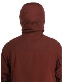 Thumbnail Picture, Track ski jacket men Andorra-Raven Grey burgundy 