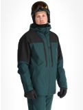 Thumbnail Picture, Track ski jacket men Black Ponderosa Pine black, green 