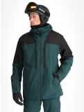 Thumbnail Picture, Track ski jacket men Black Ponderosa Pine black, green 