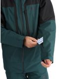 Thumbnail Picture, Track ski jacket men Black Ponderosa Pine black, green 