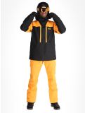 Thumbnail Picture, Track ski jacket men Carrot Black black, orange 