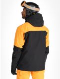 Thumbnail Picture, Track ski jacket men Carrot Black black, orange 