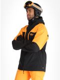 Thumbnail Picture, Track ski jacket men Carrot Black black, orange 