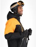 Thumbnail Picture, Track ski jacket men Carrot Black black, orange 