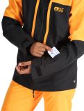 Thumbnail Picture, Track ski jacket men Carrot Black black, orange 