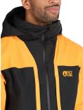 Thumbnail Picture, Track ski jacket men Carrot Black black, orange 