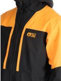 Thumbnail Picture, Track ski jacket men Carrot Black black, orange 