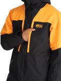 Thumbnail Picture, Track ski jacket men Carrot Black black, orange 