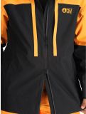 Thumbnail Picture, Track ski jacket men Carrot Black black, orange 