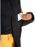 Thumbnail Picture, Track ski jacket men Carrot Black black, orange 