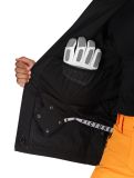 Thumbnail Picture, Track ski jacket men Carrot Black black, orange 