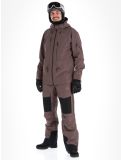 Thumbnail Picture, U55 ski jacket men Plum Truffle brown 