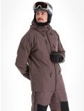 Thumbnail Picture, U55 ski jacket men Plum Truffle brown 