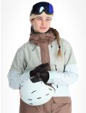 Thumbnail Picture, U68 ski jacket women Pigeon Starlight Blue Deep Taupe blue, brown 