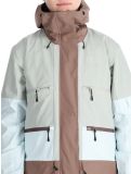 Thumbnail Picture, U68 ski jacket women Pigeon Starlight Blue Deep Taupe blue, brown 