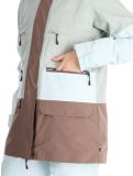 Thumbnail Picture, U68 ski jacket women Pigeon Starlight Blue Deep Taupe blue, brown 