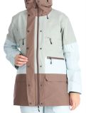 Thumbnail Picture, U68 ski jacket women Pigeon Starlight Blue Deep Taupe blue, brown 