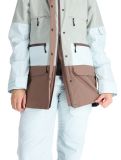 Thumbnail Picture, U68 ski jacket women Pigeon Starlight Blue Deep Taupe blue, brown 