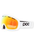 Thumbnail POC, Fovea goggles unisex Hydrogen White / Partly Sunny Orange orange, white 