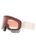 Thumbnail POC, Nexal Mid goggles unisex Raw White / Partly Sunny Ivory beige, white 