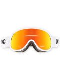 Thumbnail POC, Retina Mid goggles unisex Hydrogen White / Partly Sunny Orange orange, white 