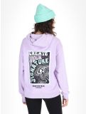 Thumbnail Poederbaas, Arty Hoody sweater women Lila purple 