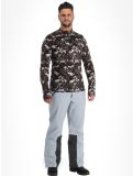 Thumbnail Poederbaas, Camo pullover men Black black 