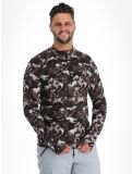 Thumbnail Poederbaas, Camo pullover men Black black 